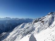 Breathtaking view from the Pejo 3000 mountain station