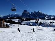 Slope at the Mezdi chairlift