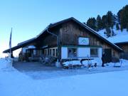 Mountain hut tip Tulfein Alm