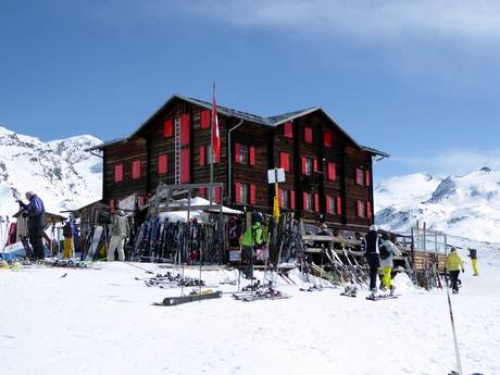 Huts, mountain restaurants  Aosta Valley (Valle d'Aosta) – Mountain restaurants, huts Zermatt/Breuil-Cervinia/Valtournenche – Matterhorn