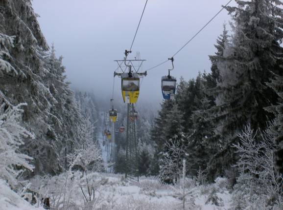 Bocksbergbahn - 4pers. Gondola lift (monocable circulating ropeway)