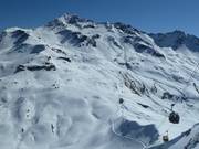 Glacier slopes Bellecôte