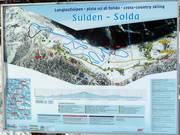 Sulden cross-country trail map