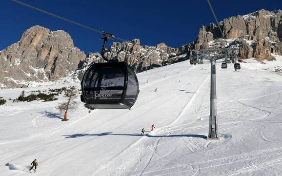 Best ski resort in the Val di Fassa (Fassa Valley/Fassatal) – Test report Carezza