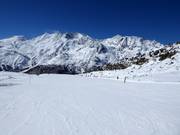 Beginner slope Sandiger Boden