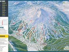 Trail map Mt. Bachelor