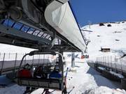 Findelbahn (Eja-Sunnegga) - 4pers. High speed chairlift (detachable) with seat heating