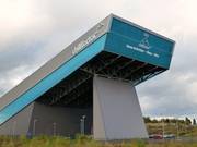 The ski hall from the outside