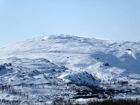 Swedish Lapland: size of the ski resorts – Size Riksgränsen
