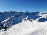 View from the Fellhorn to the Kanzelwand