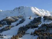 Slopes below the Iseler with ATA training course