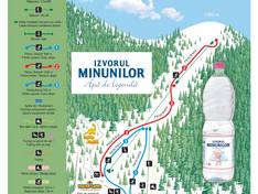 Trail map Stana de Vale
