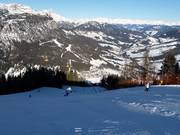 The upper section of the Gran Risa run