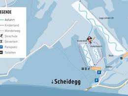Trail map Luggi Leitner Lifts – Scheidegg