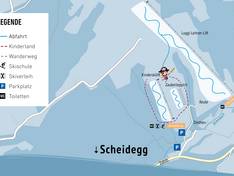 Trail map Luggi Leitner Lifts – Scheidegg