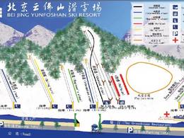 Trail map Yunfoshan