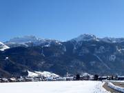 View of the Kampenwand ski area