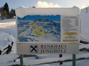 Slope map at the valley station