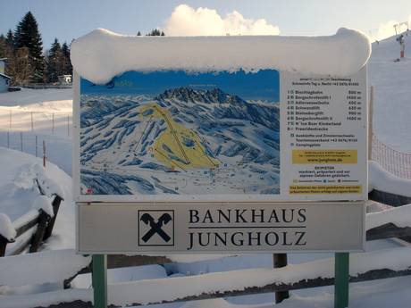 Tannheimer Tal: orientation within ski resorts – Orientation Jungholz
