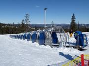 Covered conveyor belt Kinderland Høyfjellssenter