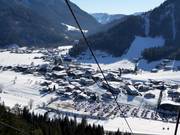 View of Waiding from the gondola