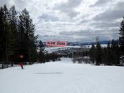 Special slopes for slow skiing