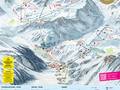 Trail map Pitztal Glacier (Pitztaler Gletscher)