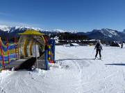 Conveyor belt Lausc in the valley coming from Sutrio