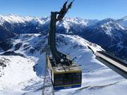 150er Tux/Pendelbahn Wanglspitz - 150pers. Aerial tramway/Reversible ropeway