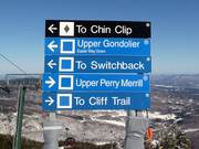 Slope signage