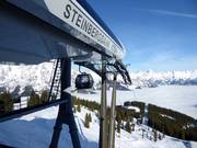 Steinbergbahn 2 - 10pers. Gondola lift (monocable circulating ropeway)
