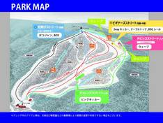 Trail map Sapporo Kokusai – Jozankei Kogen