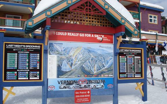 North Okanagan: orientation within ski resorts – Orientation Silver Star