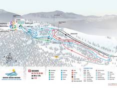 Trail map Le Revard