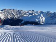 Very good slope grooming in Bormio