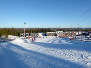 Easy practice slope Anna in Lindvallen