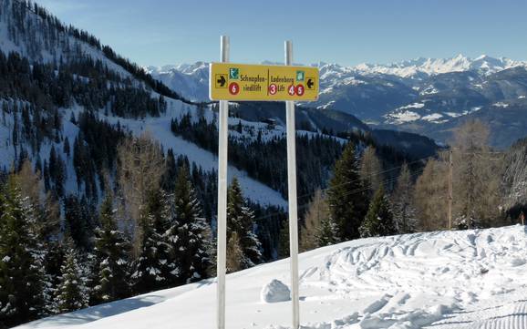 Tennen Mountains: orientation within ski resorts – Orientation Werfenweng