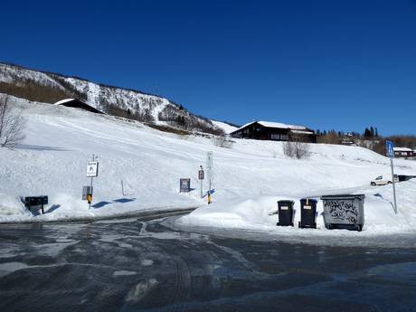 Buskerud: access to ski resorts and parking at ski resorts – Access, Parking Geilo