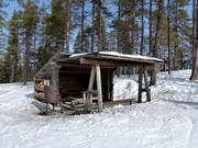 Barbecue area in the Idre Himmelfjäll ski resort
