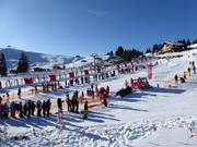 Children's ski race of the Skischule Herbst