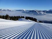 First-class slope preparation in St. Johann in Tirol