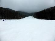 Leiste slope at the practice lift