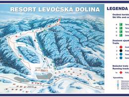 Trail map Levoča