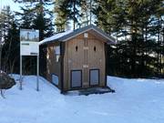 Toilet at the mountain station