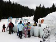 Snow bar at Ice Camp