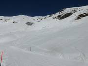 Off-piste descents between Hochsträss and Mägisalp