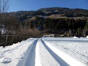 Cross-country trail at the valley station in Kuppelwies