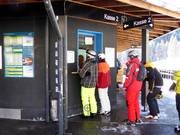 Friendly service at the ticket counters