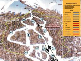 Trail map Chiomonte Frais