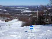 Mogul slope at Mont Brome